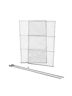 Tall Chicken Wire Critter Fence Extension Panel, Set Of 2 -Gardeners Sale Shop 8613262 6063 tall chicken wire critter fence extension panel set of 2 galvanized