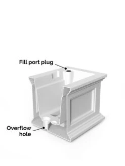 Fairfield Self-Watering Window Box, 2’ -Gardeners Sale Shop 8613268 04V tif