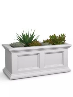 Fairfield Self-Watering Window Box, 2’ -Gardeners Sale Shop 8613268 12V tif