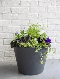 Self-Watering FiberStone Planters -Gardeners Sale Shop 8613676 8646 self watering fiber clay pot 17 inches