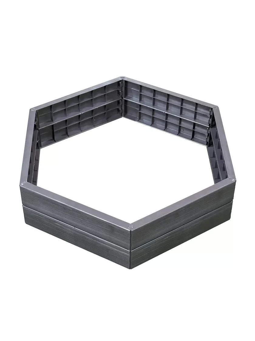 Modular Hexagon Raised Bed Kit, 21.5" 3 Modular Hexagon Raised Bed Kit, 21.5" - Image 3