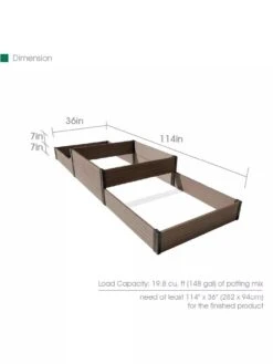 Terraced Triple Garden Bed -Gardeners Sale Shop 8614257 01V 3 4